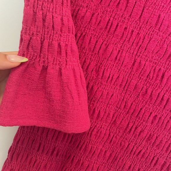 ‘Never Fully Dressed’ Fuchsia ruffled dress in size 2 - Picture 2 of 2